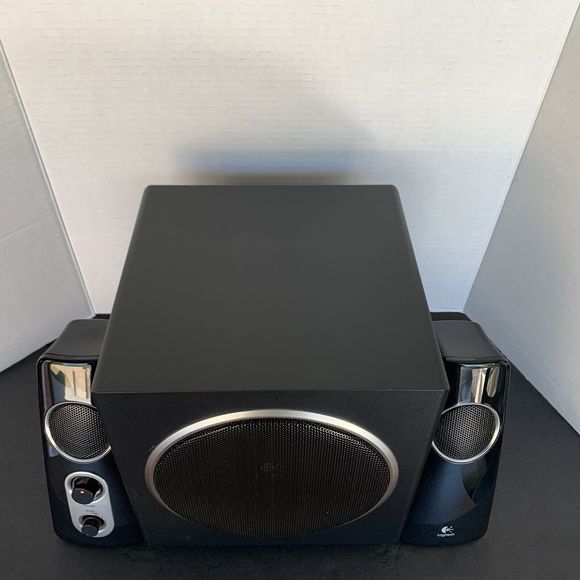 Logitech Z523 40W Speaker System ~ Subwoofer +2 Speakers ~ Complete ~ w/ Box - Picture 16 of 16